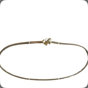 VTG Goldtone heart snake chain belt. Sz XS-SM 25-29” waist